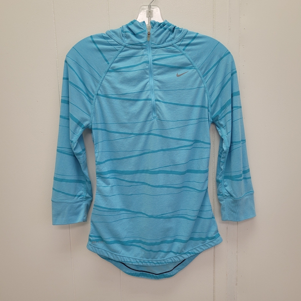 Nike Running Dri-Fit Long Sleeve One Quarter Zip Hoodie